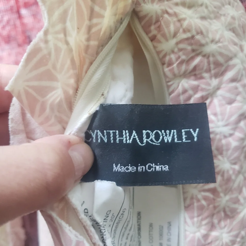 Set of 2 Cynthia Rowley Throw Pillows
